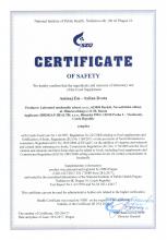 Certificate of safety<br>Aminaj Em Doplněk stravy - Aminaj Em - bylina života,  30 sáčku